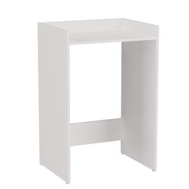 Como - Meuble De Rangement Pour Machine À Laver - Meuble Sdb - 64x50x97.5 Cm - Buanderie - Blanc