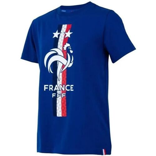 S - T-Shirt - Equipe De France - Fff - Bleu - Homme - Manches Courtes