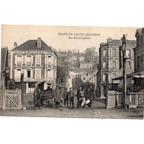 Graville  Sainte-Honorine Rue Ernest-Lefèvre  (Carte 128)