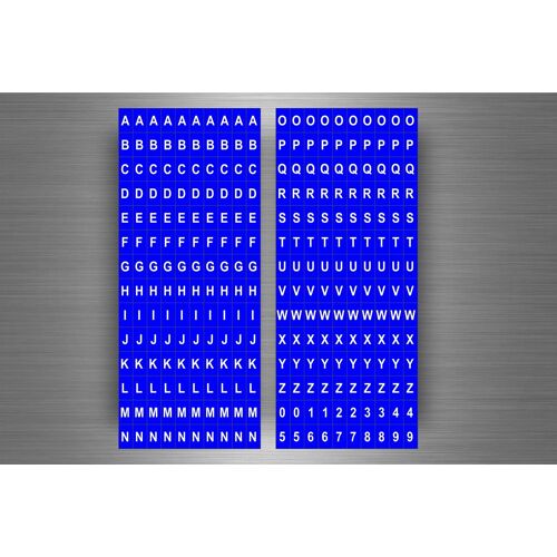 Planche Autocollant Sticker Gommette Numéro Nombre Lettre Alphabet Chiffre R8
