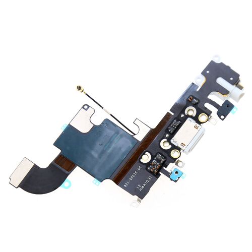 Pour Iphone 6s 4.7 Blanc Flex Nappe Dock Connecteur De Charge Avec Audio