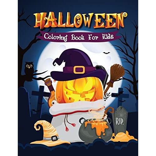 Halloween Coloring Book For Kids