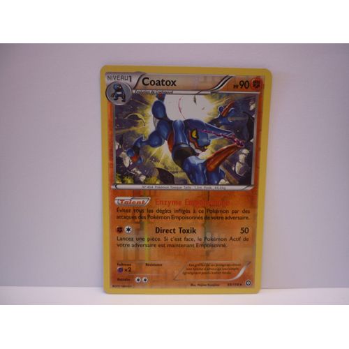 Pokémon - 59-R/114 - Coatox - Reverse