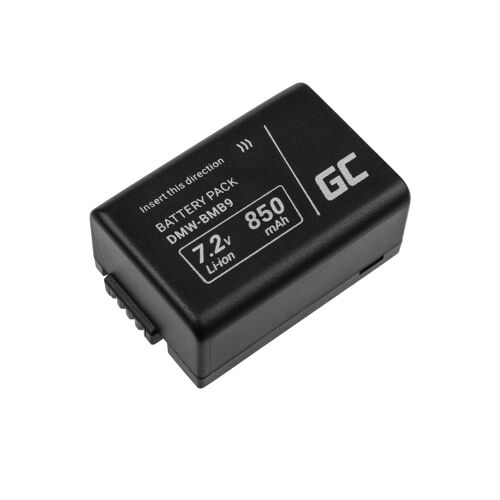 Green Cell® DMW-BMB9 Batterie pour Appareil Photo Panasonic Lumix DMC FZ80 FZ82 FZ83 FZ70 FZ72 FZ60 FZ62 FZ40 FZ40K FZ45 FZ45K FZ47 FZ47K FZ48 FZ48K FZ100 Full Decoded (Li-ION Cells 1100mAh 7.2V)