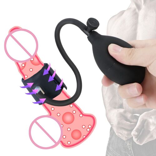 Jouets Sexuels Pour Hommes Adultes, Manches De Pompe, Entraîneur De Pénis, Produits Pour Adultes, Pompes Gonflables Pour Agrandissement Du Pénis