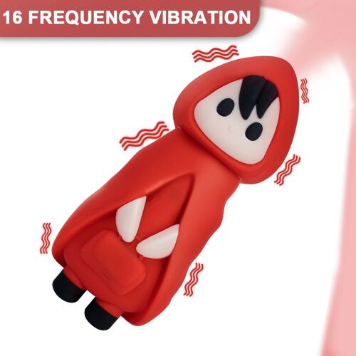 Jouet Sexuel Vibrant En Forme D'¿Uf, Orgasme, Jouet Mignon, Petit Chaperon Rouge, Tétons, Vagin, Anal, Vibrateur, Stimulateur De Clitoris