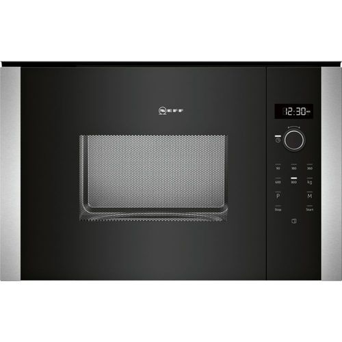 Neff N 50 HLAWD23N0 - Four micro-ondes monofonction - encastrable - 20 litres - 800 Watt - noir