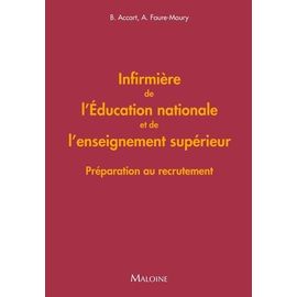 Infirmière De L'education Nationale Et De L'enseignement Supérieur - Préparation Au Recrutement