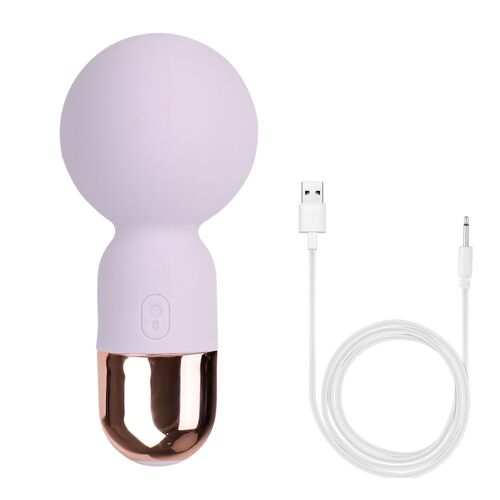 Vibromasseur De Massage Av, Stimulateur De Clitoris, Point G, Mini Baguette En Silicone, Masturbateur, Moteur Puissant, Jouets Sexuels Pour Femmes