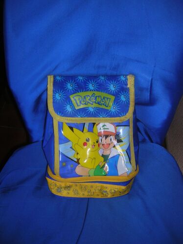 Sac De Goûter Isotherme Pokémon 28 X 18 Cm.