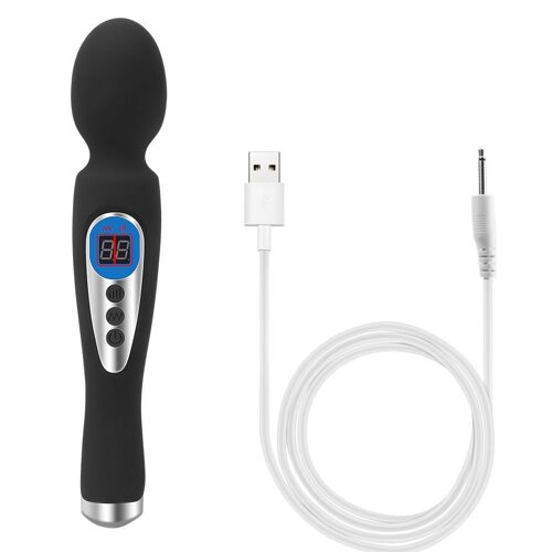 Masseur Point G Pour Femmes, Jouets Sexuels Pour Couples, Stimulation Du Clitoris Et Du Mamelon, Baguette Magique Av, 9 Fréquences, 8 Modes, Gode Vibrant