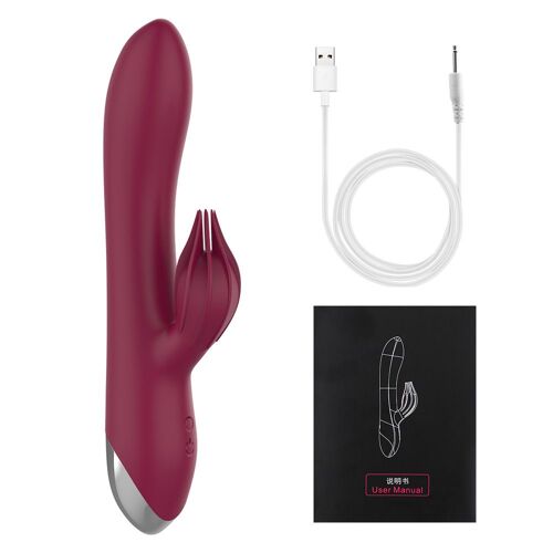Jouet Sexuel Pour Femmes, Stimulation Du Clitoris, Point G, Lapin, 2 Moteurs, 10 Vitesses, Masturbation Féminine, Gode Rechargeable