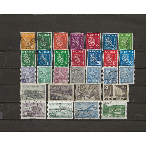 Finlande - Lot De Timbres - Tous Differents
