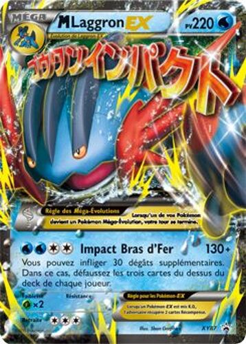 Carte Pokemon M Laggron Ex 220 Pv