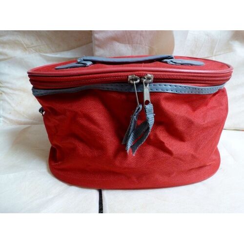 Vanity Trousse Toilette Synthétique Rouge