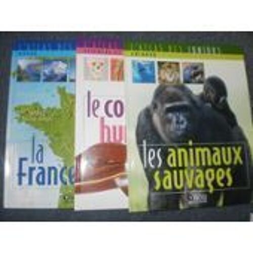 Lot 4 Albums Atlas Des Juniors