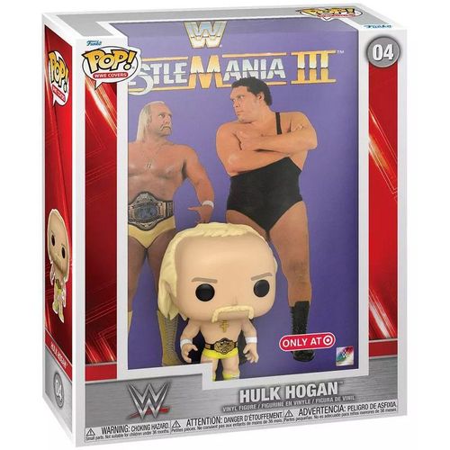 Figurine Funko Pop - Wwe N°04 - Hulk Hogan - Magazine Cover (73575)