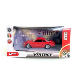 Renault Alpine Rouge Miniature Vintage 1/43 Die Cast Métal-Mondo Motors