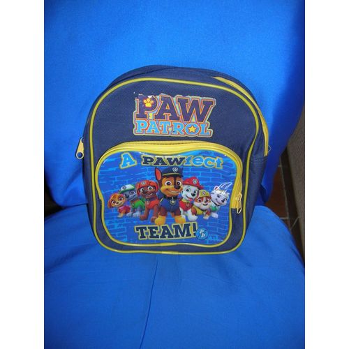 Sac À Dos Paw Patrol Polyester Multicolore 26 X 20 Cm.
