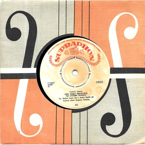 Ludový Súbor Eugena Farkasa : ?udove Piesne [Vinyle 45 Tours 7" Ep] 1970