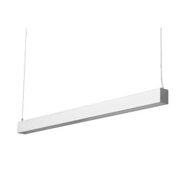 Réglette Suspendue 35w 5.5 X 7 X 120 Cm - Unité / Argent / Blanc Froid 6000k - 8000k