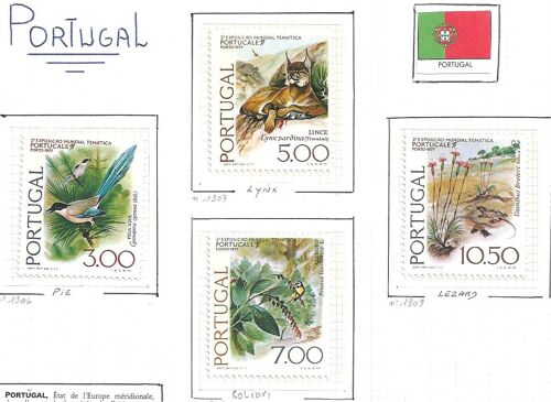 Portugal N° 1306 À 1309