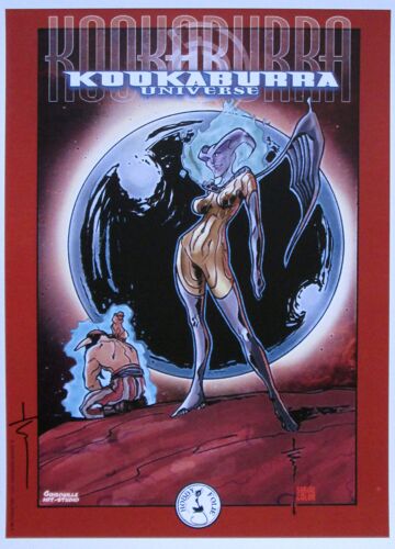 Ex Libris  Kookaburra Universe Signé Par Louis