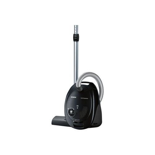 Siemens Synchropower VS06B112A - Aspirateur - traineau - sac - 2200 Watt - noir