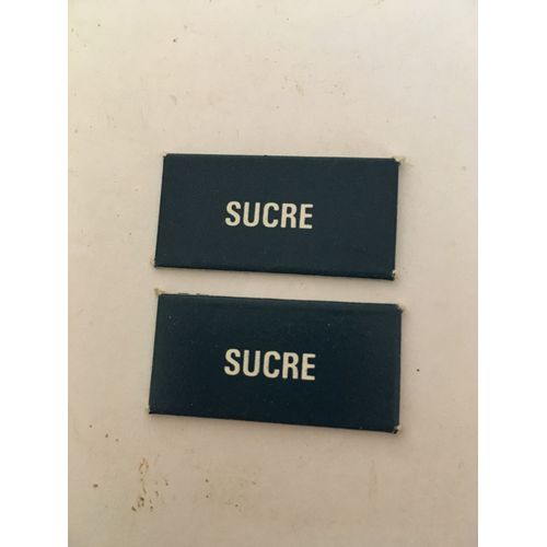 Lot De 2 Plaquettes Royalties Sucre Pour Le Jeu Richesses Du Monde Nathan