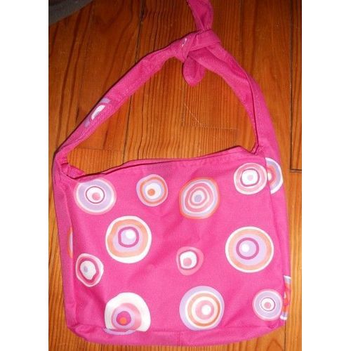 Besace Rose Pop Yves Rocher Orange Rond Femme