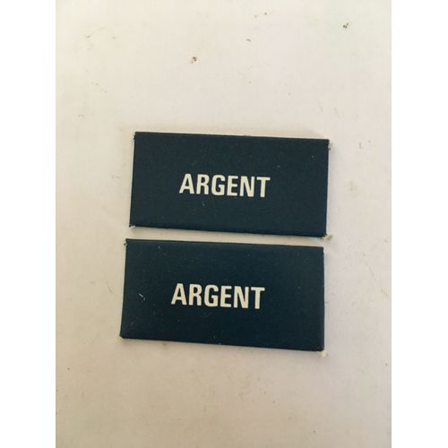 Lot De 2 Plaquettes Royalties Argent Pour Le Jeu Richesses Du Monde Nathan