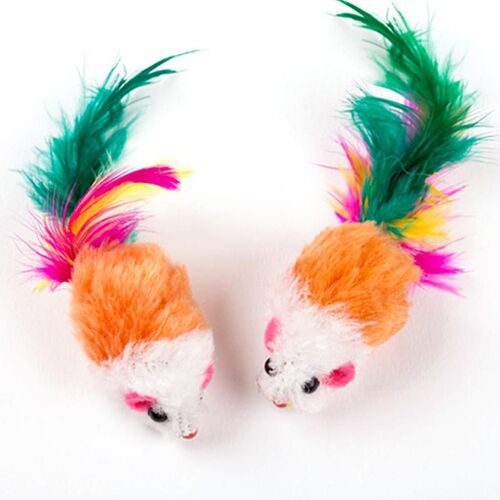 Souris En Peluche Pour Chat, Jouet, Plume, Exercice Amusant, Jeu, Baguette, Queue De Chaton, Hochet, Chasse, Fournitures Pour Animaux De Compagnie
