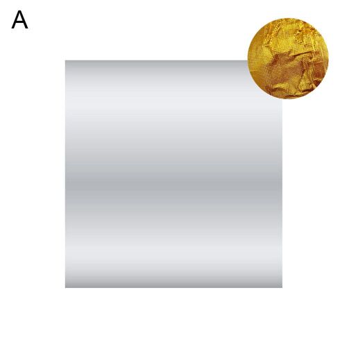 Feuilles D'aluminium Pour Décoration D'emballage Alimentaire, Papier D'emballage Pour Chocolat, Bonbons, Thé, Jaune D'¿Uf, Sucettes, 8x8cm, 100 Pièces