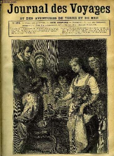Journal Des Voyages Et Des Aventures De Terre Et De Mer N° 475 - La Colonie D Aliénés De Gheel - Dès Que Quentin Vit Entrer Marie, Son Visage Changea D Expression, Les Mangeurs De Feu, Chapitre Iv(...)