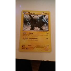 Carte Pokémon Zekrom 50/99 Noir & Et Blanc Destinees Futures Rare Fr Neuve