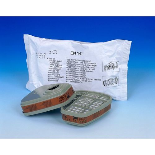 Boîte de 8 Filtres 3M série 6000 pour demi masques 6200 et masques 6800