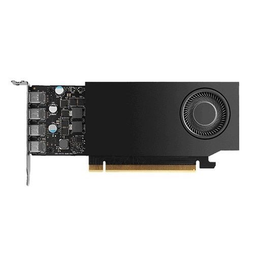 NVIDIA RTX A400 - Carte graphique - RTX A400 - 4 Go GDDR6 - PCIe 4.0 x8 profil bas - 4 x Mini DisplayPort