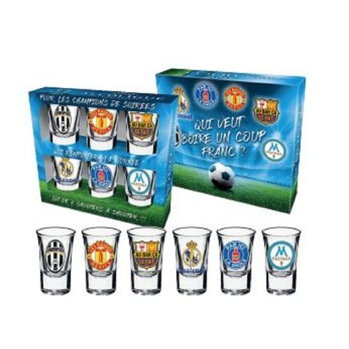 Lot De 6 Shooters Champions Foot