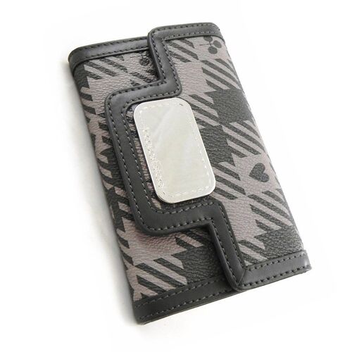 Portefeuille "Jacques Esterel" Gris Foncé