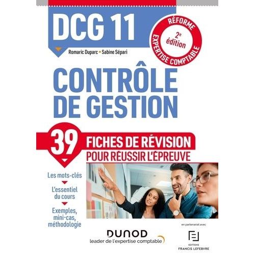 Contrôle De Gestion Dcg 11 - Fiches De Révision