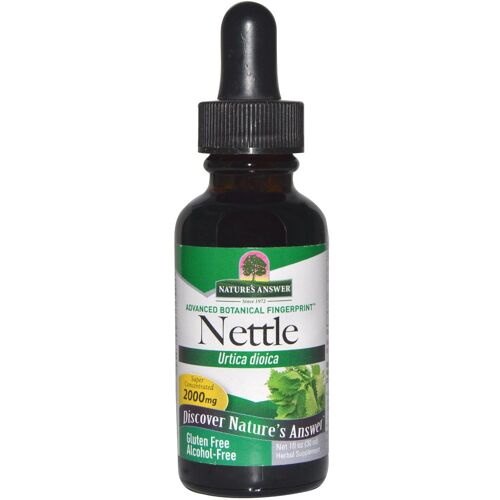 Ortie, Urtica Dioica, 2, 000 Mg, 1 Fl Oz (30 Ml) -Réponse De La Nature 