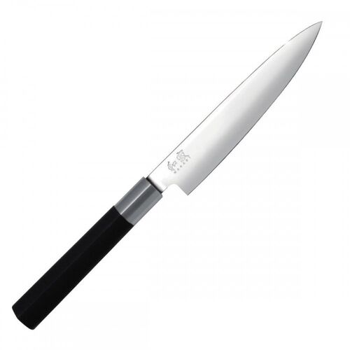 Couteau Universel Kai Wasabi Black Manche Antibacterien Lame 10 Ou 15cm