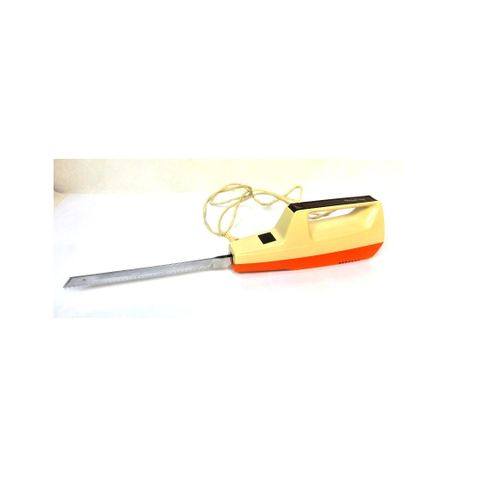 couteau electrique MOULINEX 2 LAMES SCIE PETIT ELECTRO MENAGER TRANCHEUR SECTEUR APPAREIL PRATIQUE RETRO VINTAGE