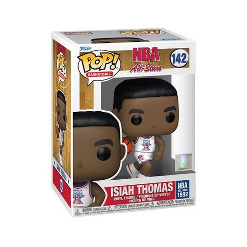 Nba Legends Pop! Basketball Vinyl Figurine Isiah Thomas (White All Star Uni 1992) 9 Cm