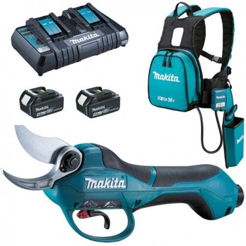 Sécateur MAKITA DUP361PM2 36 V (2 x 18V) Li-Ion (2 x 4,0 Ah)