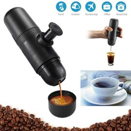 Mini Machine À Café Expresso Manuelle, Cafetière Portable, Pot À Percolateur Manuel Pour La Maison Et Le Bureau, Machine À Café De Voyage