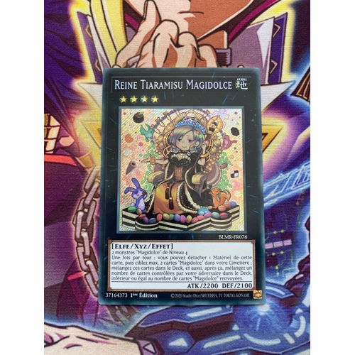 Yu Gi Oh Blmr Fr076 Reine Tiaramisu Magidolce Secret Rare