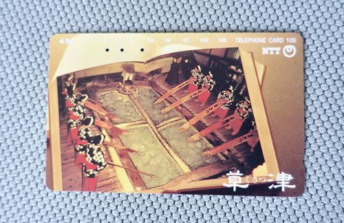 Télécarte Ancienne Japon . Personnages. Scène De Vie . 105 "251-340". A Voir.