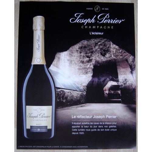 Publicité Papier - Champagne Joseph Perrier De 2016