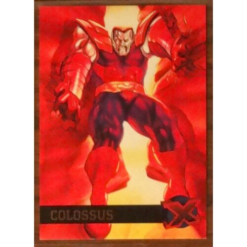 X-Men 1995 Fleer Ultra / Carte 11 Sur 150 / Colossus.